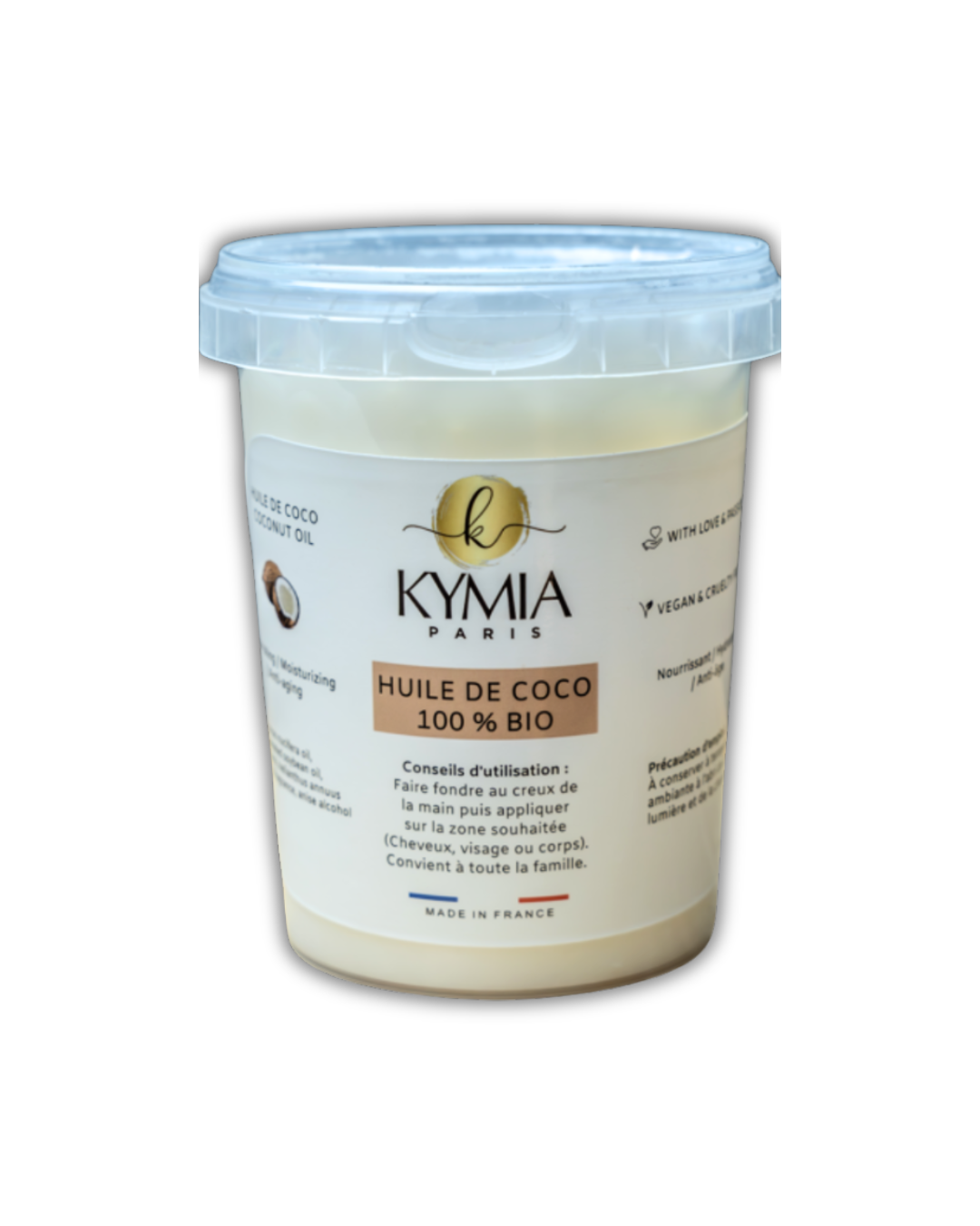 Huile de Coco 100% BIO 500g