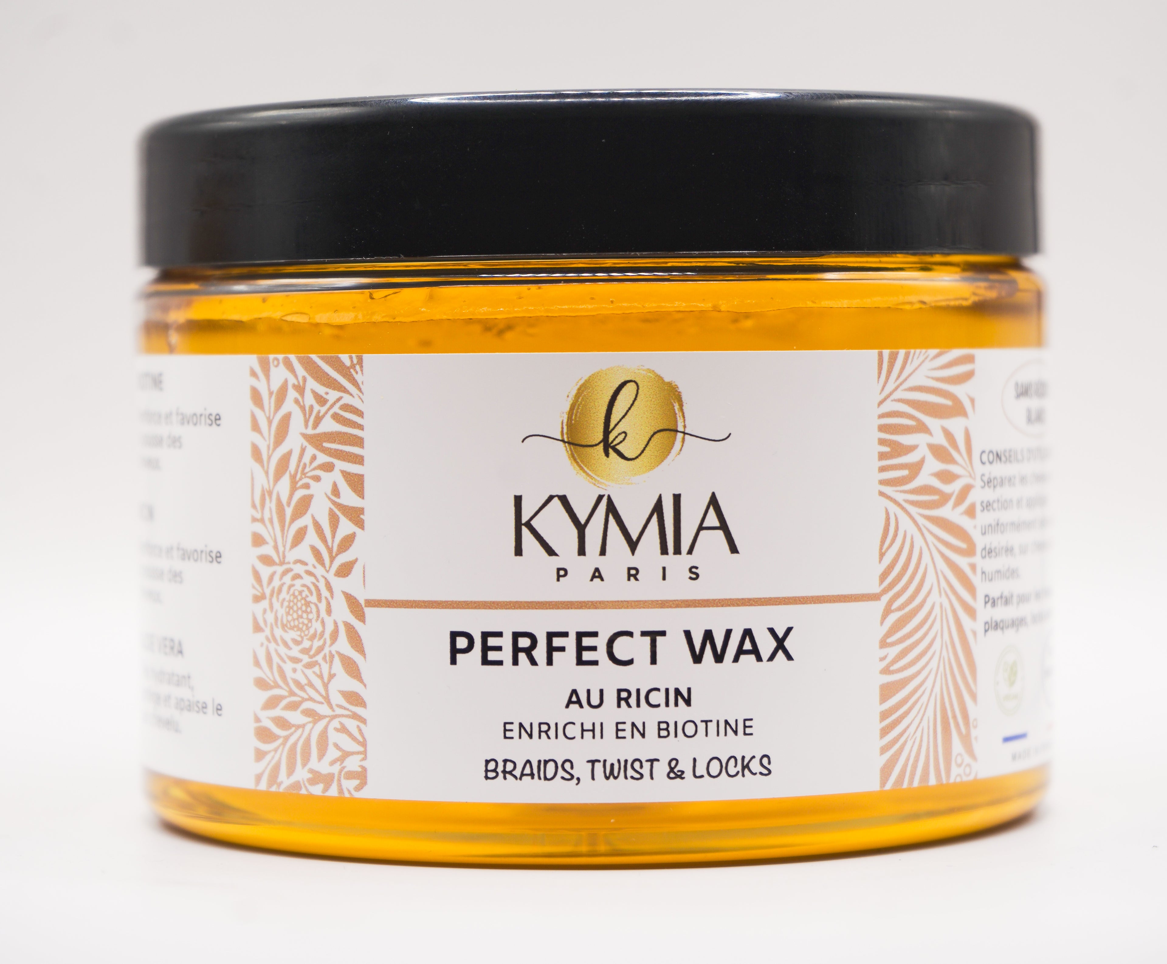 Kymia Perfect WAX – Cire capillaire naturel & vegan pour cheveux crépus et frisés