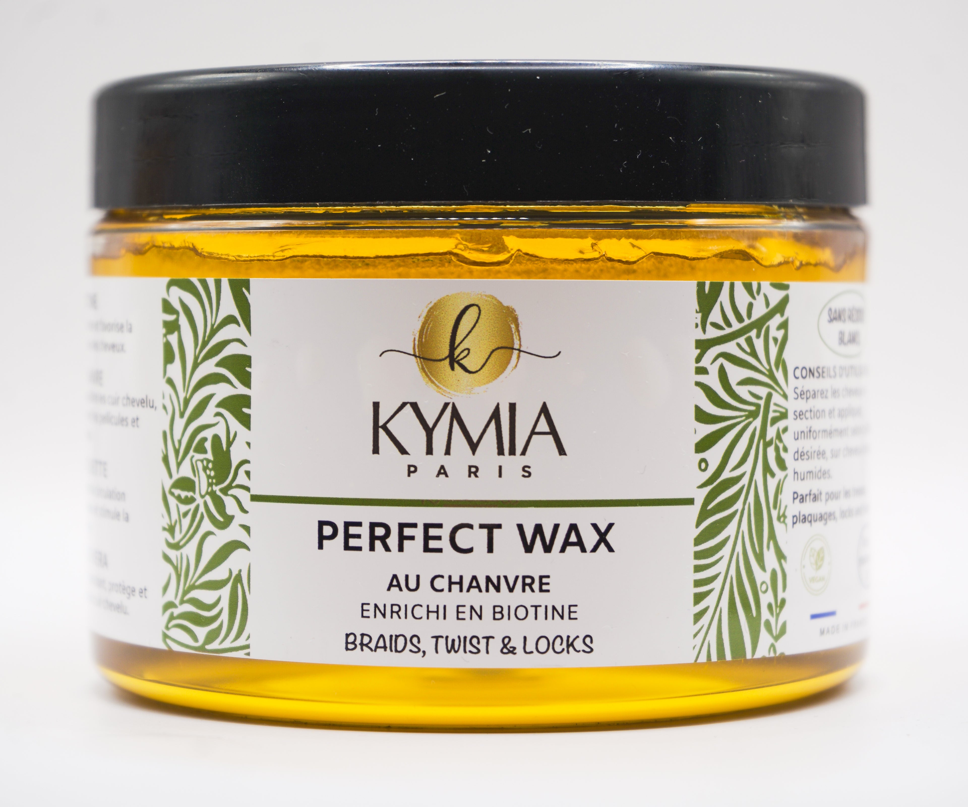 Kymia Perfect WAX – Cire capillaire naturel & vegan pour cheveux crépus et frisés