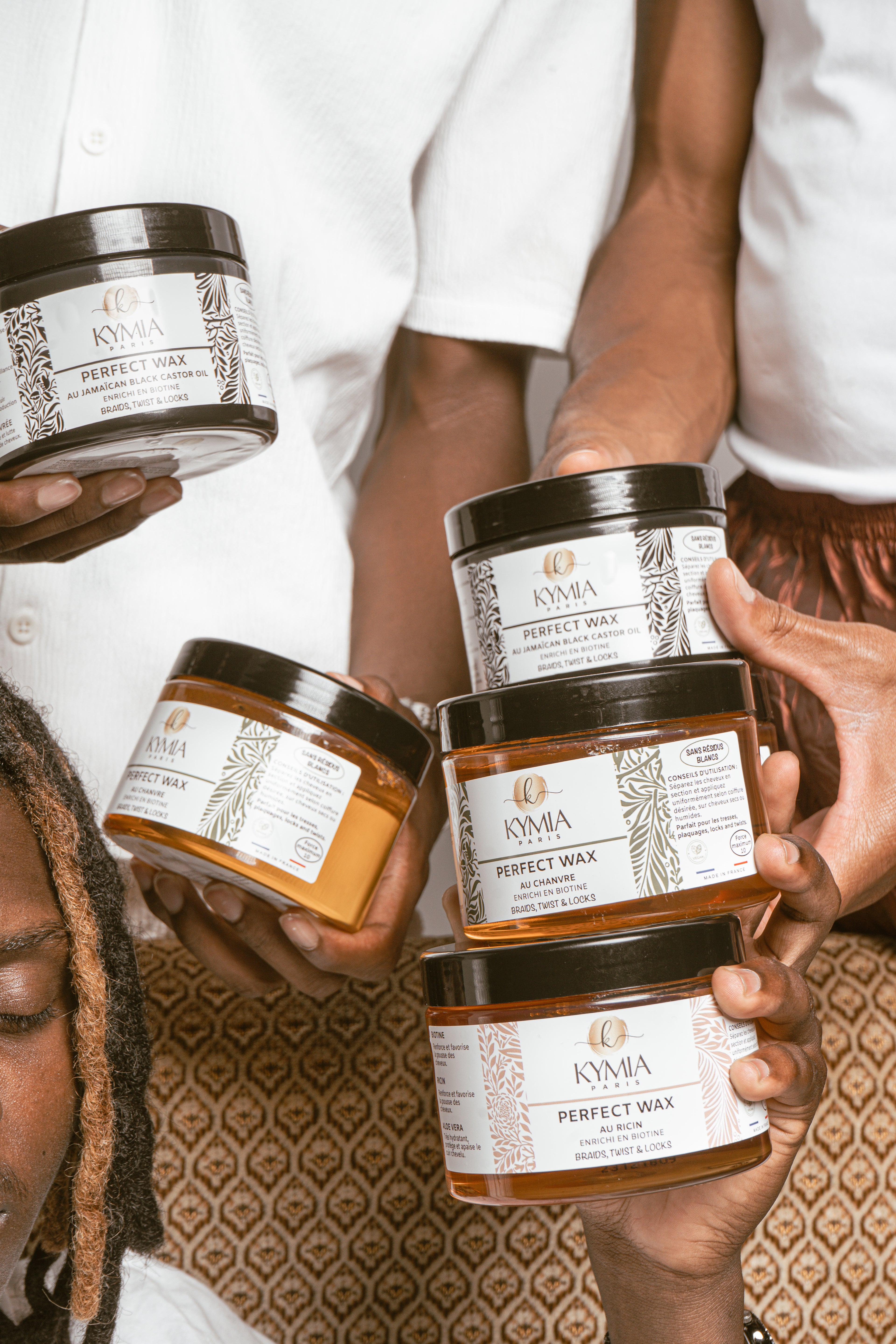 Kymia Perfect WAX – Cire capillaire naturel & vegan pour cheveux crépus et frisés