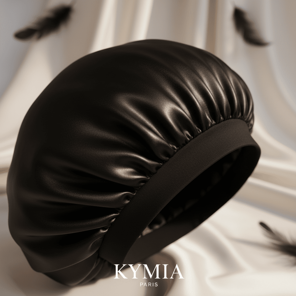 Bonnet en Satin Double Kymia – Silky & Soft Protection Jour & Nuit - Kymia Paris