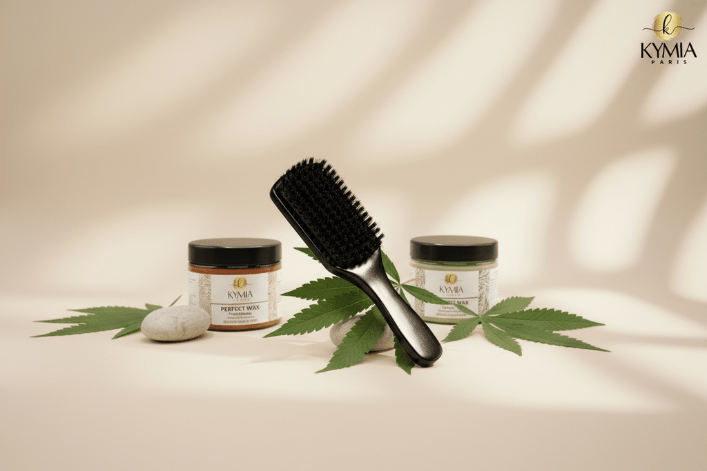 Brosse Poils de Sanglier Kymia Paris – Cheveux Afro & Plaquage - Kymia Paris