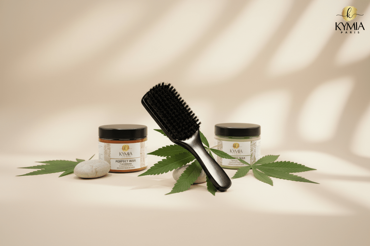 Brosse Poils de Sanglier Kymia Paris – Cheveux Afro & Plaquage - Kymia Paris