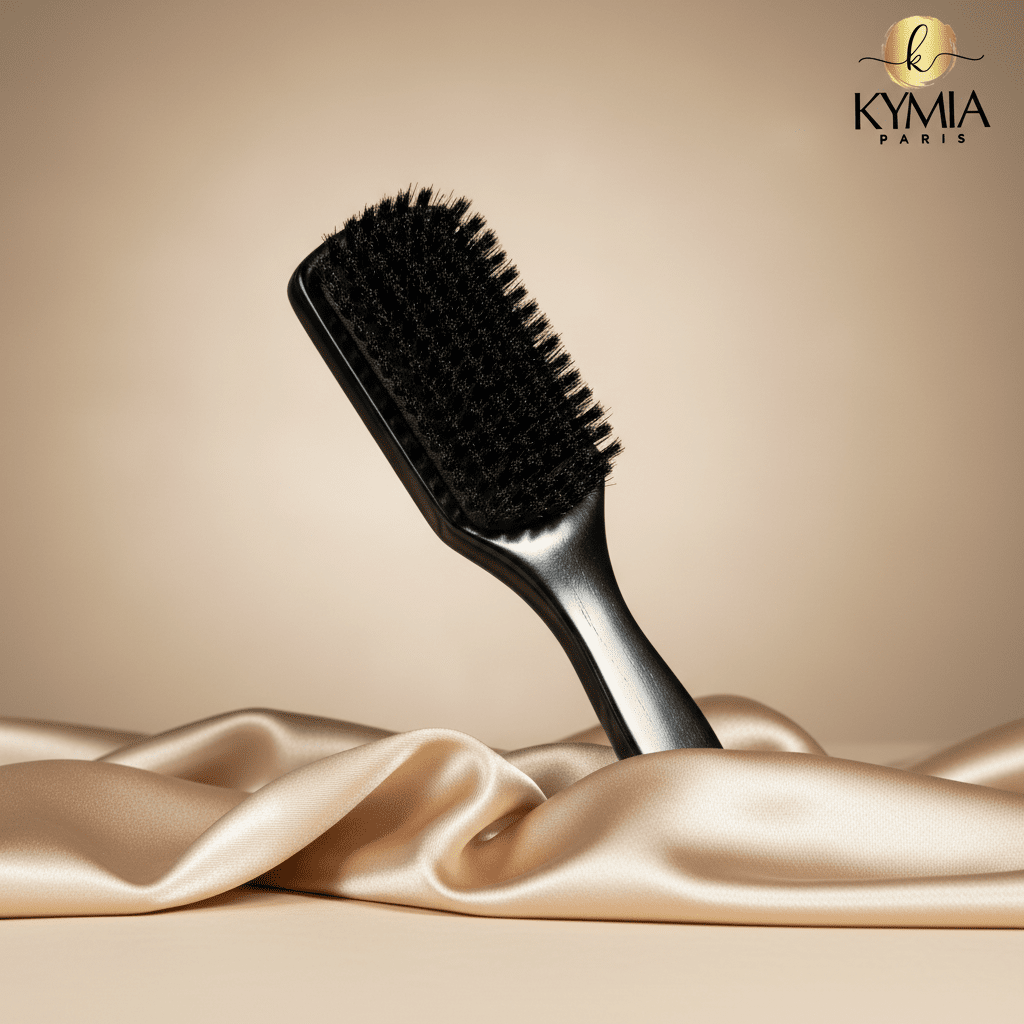 Brosse Poils de Sanglier Kymia Paris – Cheveux Afro & Plaquage - Kymia Paris