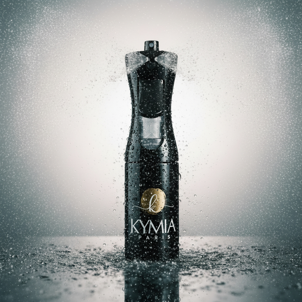 Brumisateur Kymia avec spray et fond élégant
