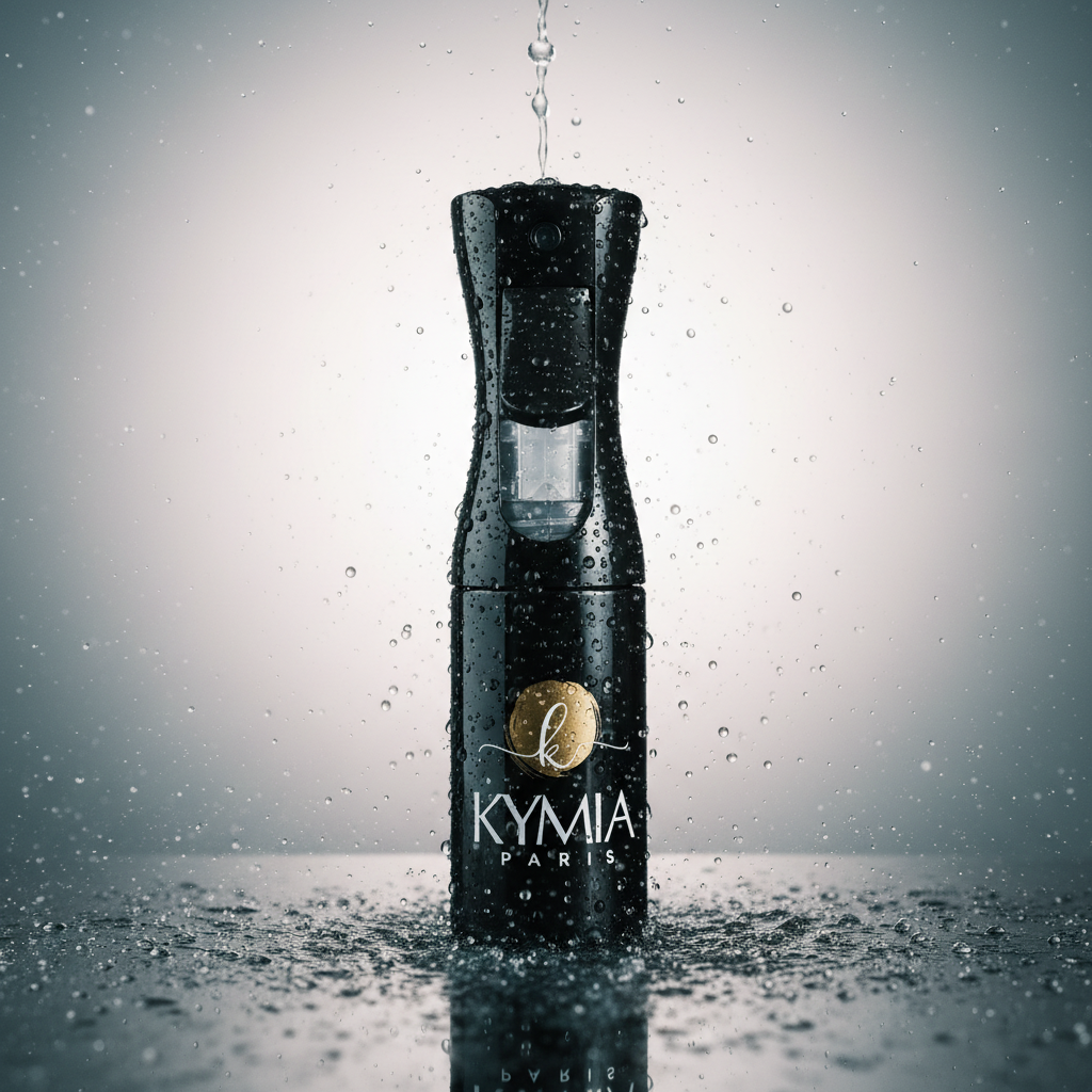 Brumisateur Kymia luxueux avec gouttes de pluie