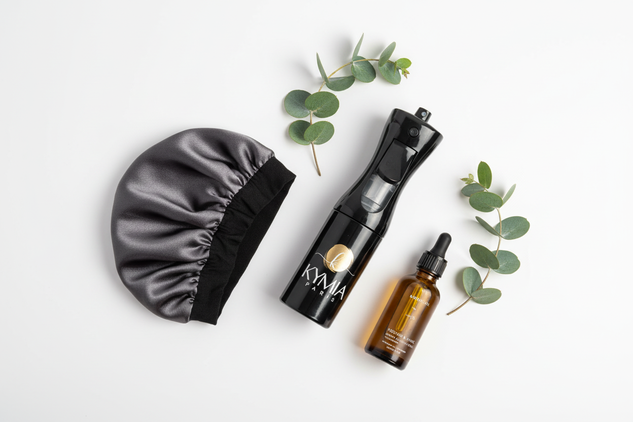 Composition flat lay