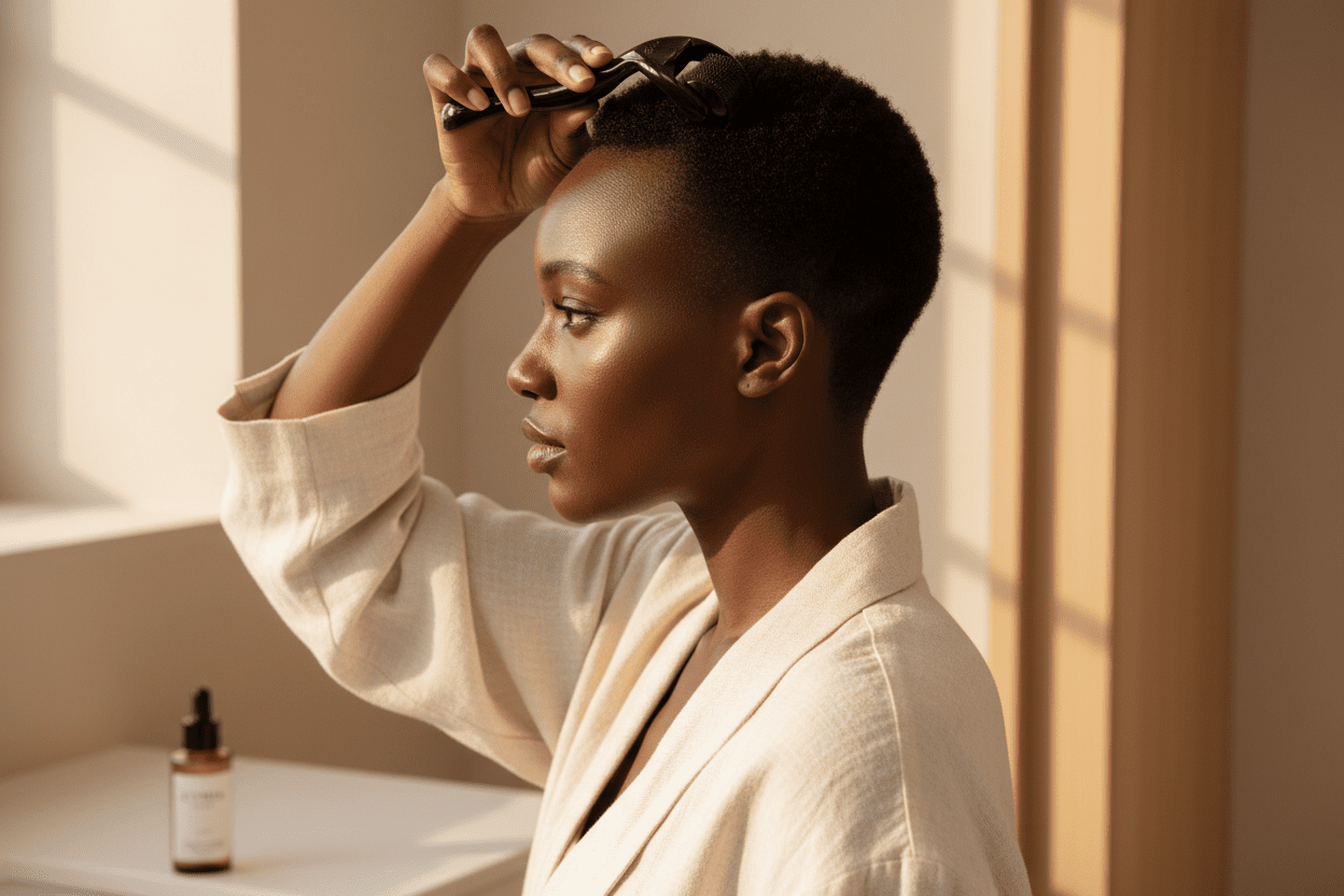 Derma Roller Kymia Paris – Stimulateur de Pousse Cheveux & Barbe - Kymia Paris