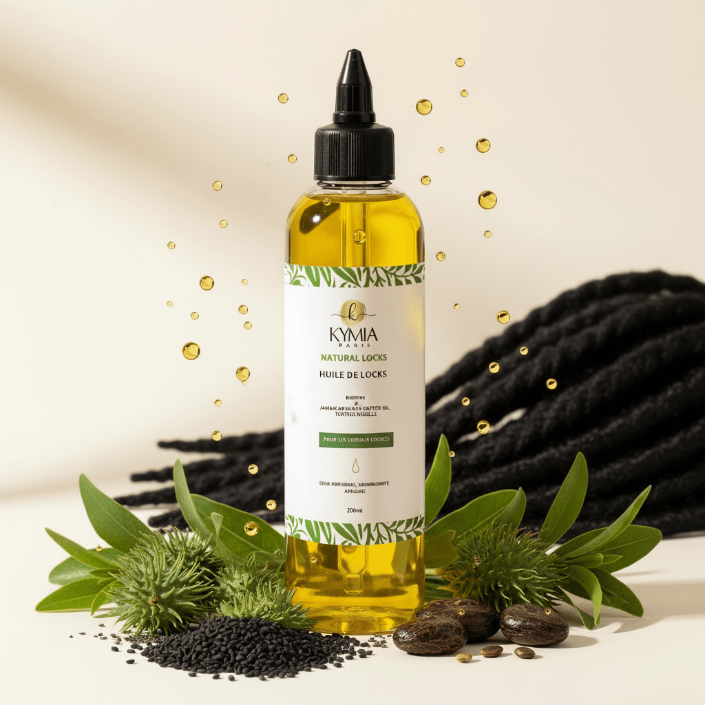Huile de Locks Kymia Paris – Biotine, Jamaican Black Castor Oil & Nigelle - Kymia Paris