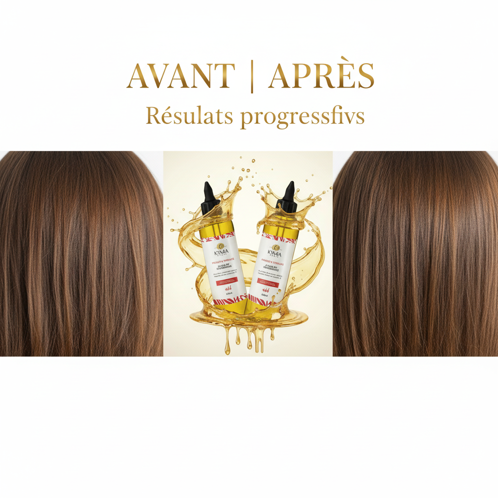 PACK POUSSE DUO - Avant Après subtil résultats progressifs