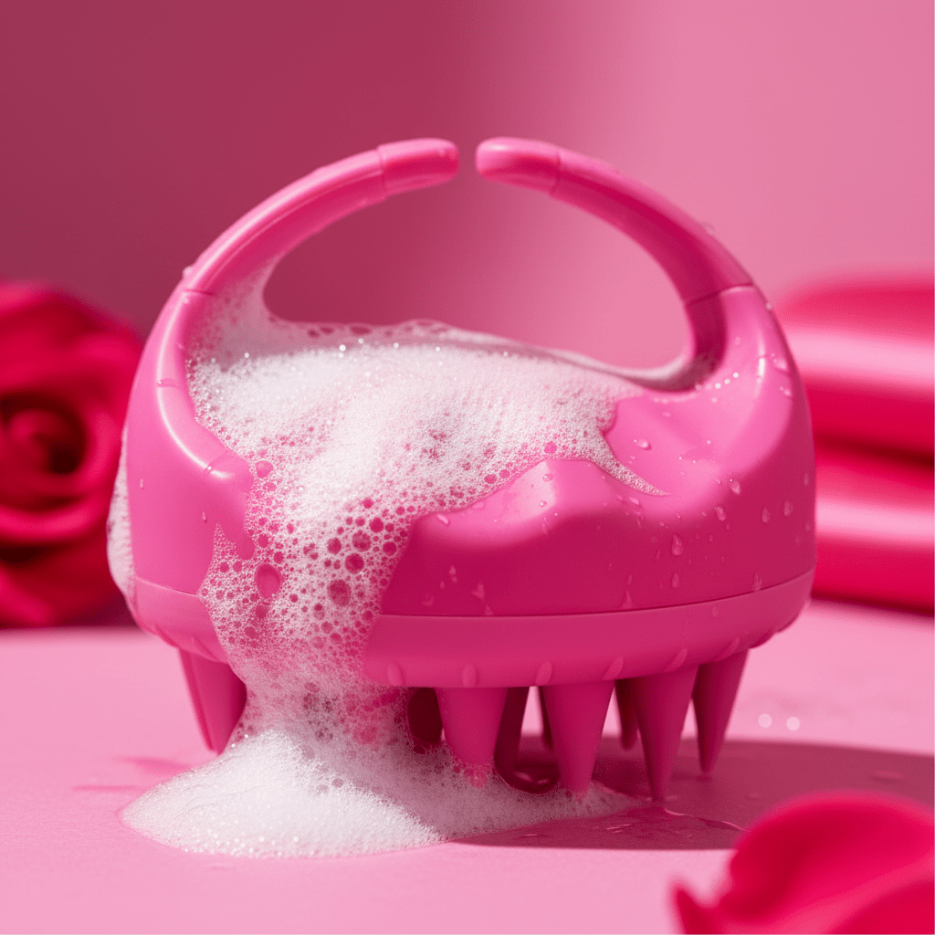 Massage Brush – Brosse Naturelle pour Cheveux Crépus et Frisés - Kymia Paris